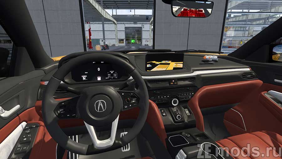мод Acura MDX 2023 для Euro Truck Simulator 2