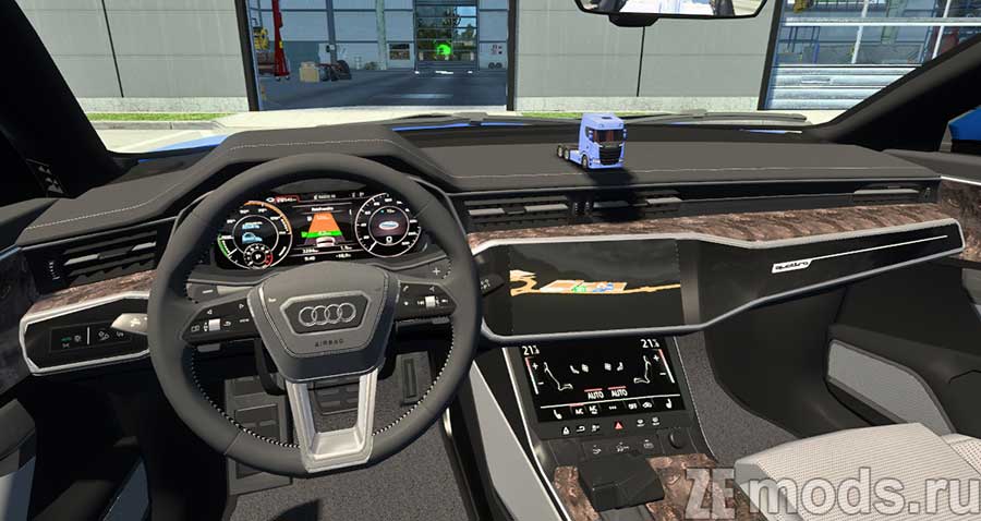 мод Audi A6 2020 для Euro Truck Simulator 2