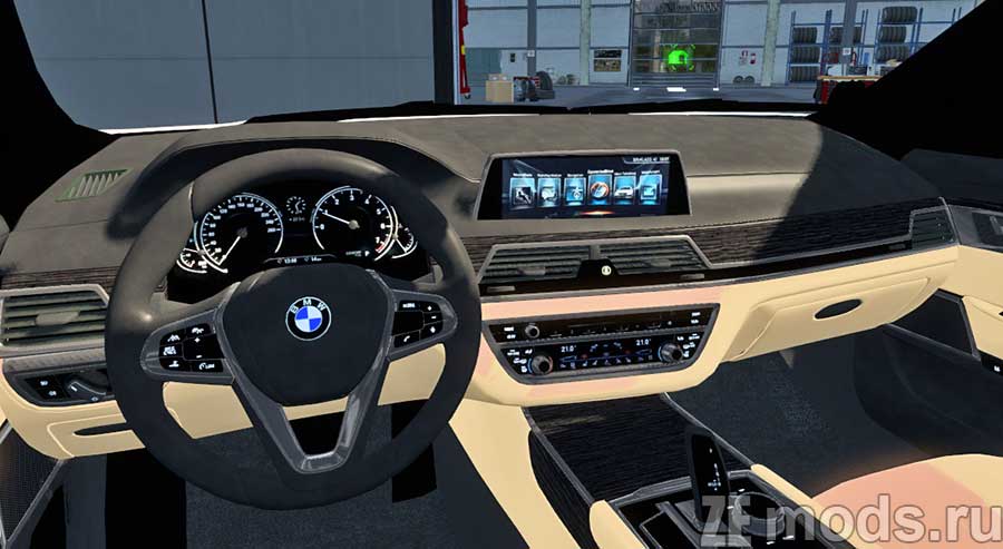 мод BMW 760 Li XDrive для Euro Truck Simulator 2