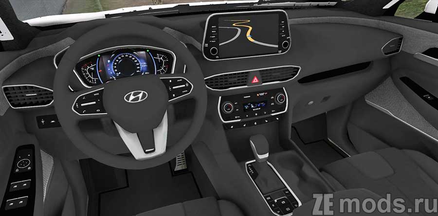мод Hyundai Santa Fe TM для Euro Truck Simulator 2
