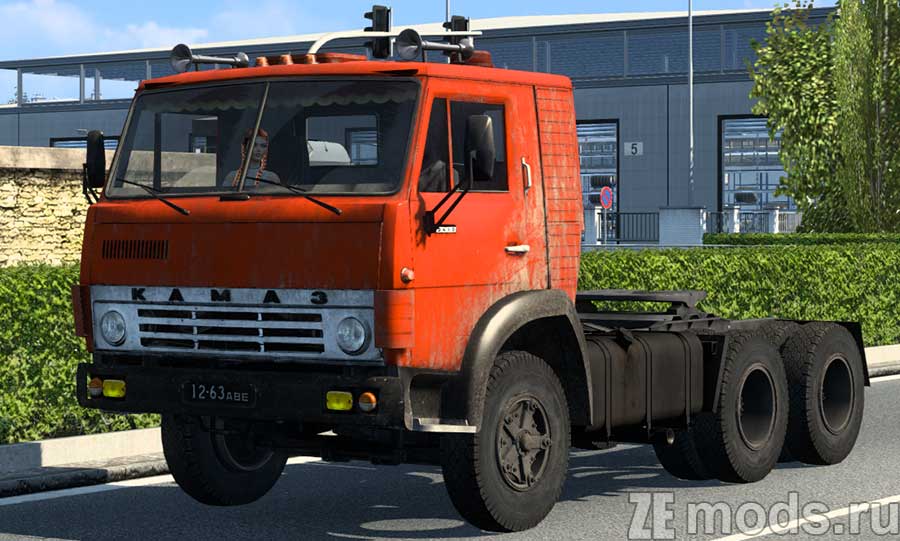 КамАЗ 5410 HQ Modified для Euro Truck Simulator 2 (1.47)