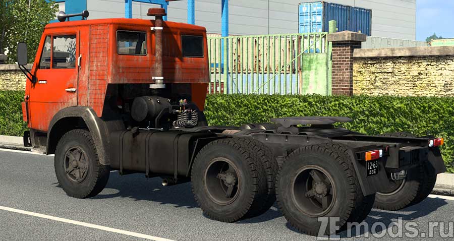 мод КамАЗ 5410 HQ Modified для Euro Truck Simulator 2