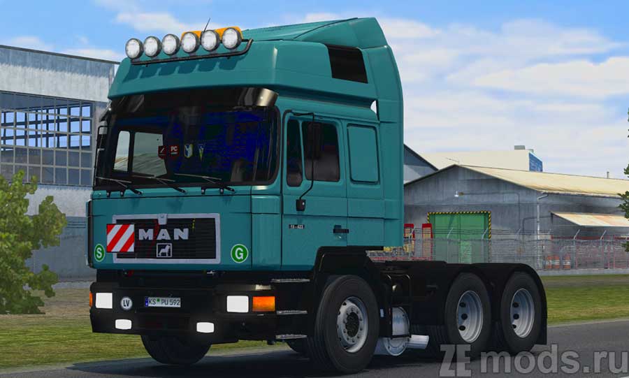 MAN F90 для Euro Truck Simulator 2 (1.47)