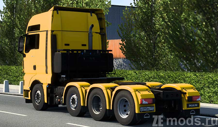 мод MAN TGX E6 для Euro Truck Simulator 2