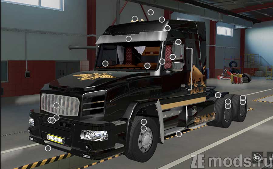 мод МАЗ 6440 для Euro Truck Simulator 2