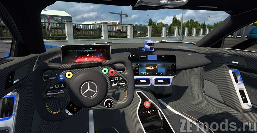 мод Mercedes-AMG One 2021 для Euro Truck Simulator 2