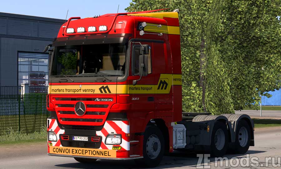 Mercedes-Benz Actros MP2 для Euro Truck Simulator 2 (1.48)
