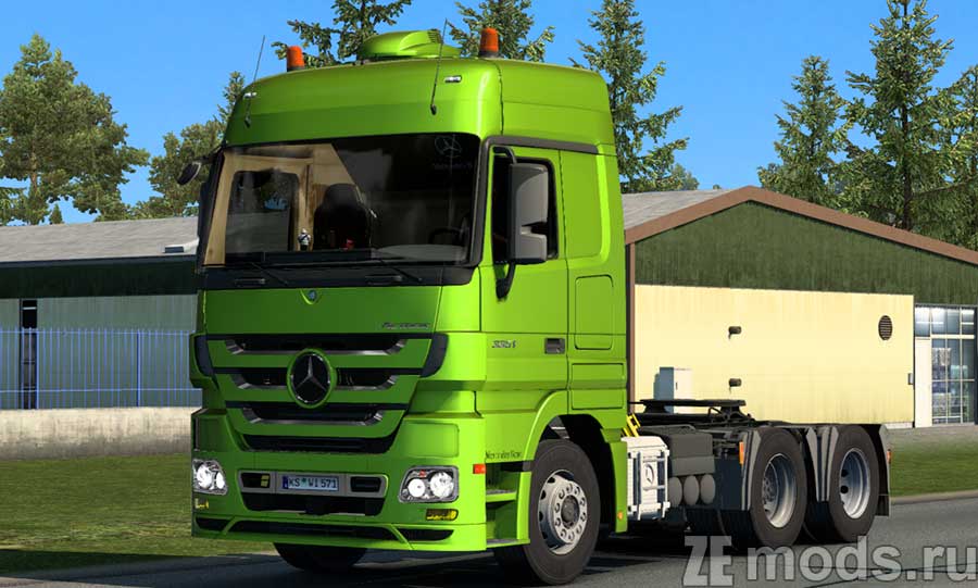 Mercedes-Benz Actros MP3 для Euro Truck Simulator 2 (1.48)