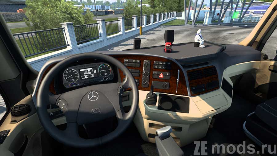 мод Mercedes-Benz Actros MP3 для Euro Truck Simulator 2