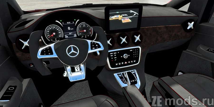 мод Mercedes-Benz W447 V-Class для Euro Truck Simulator 2
