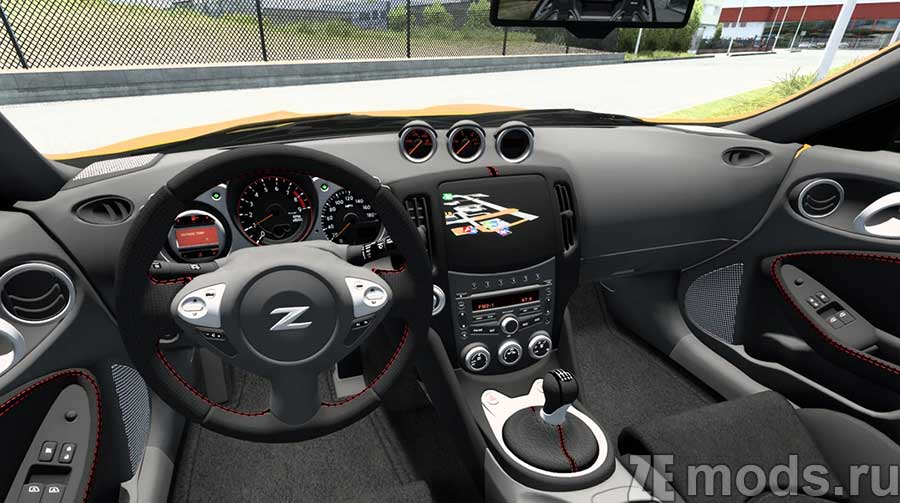 мод Nissan 370Z NISMO для Euro Truck Simulator 2