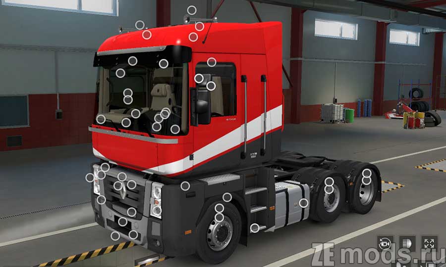 мод Renault Magnum для Euro Truck Simulator 2