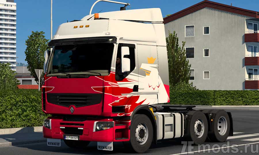 Renault Premium Reworked для Euro Truck Simulator 2 (1.48)