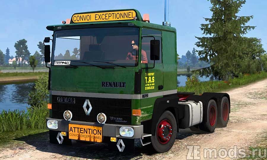 Renault R340 для Euro Truck Simulator 2 (1.47)