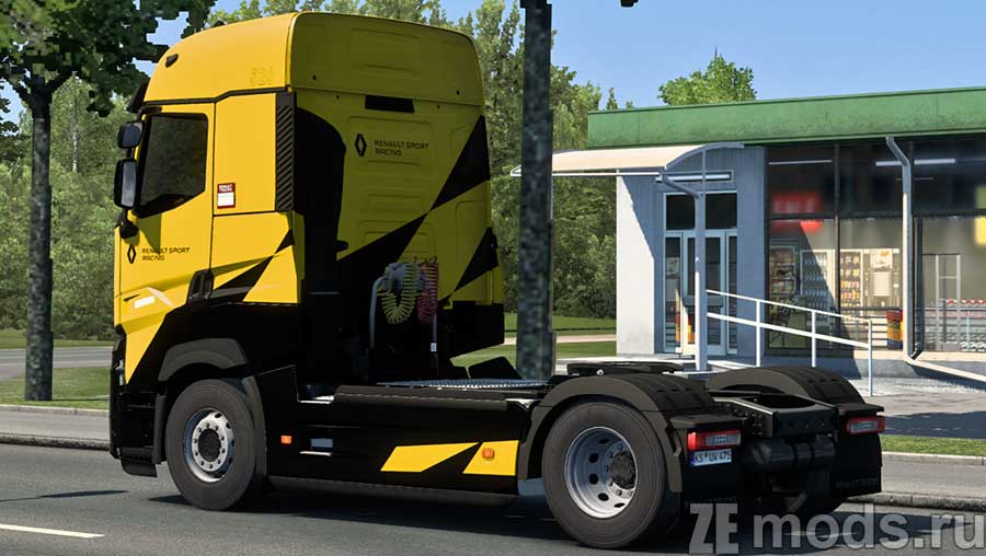 мод Renault T Reworked для Euro Truck Simulator 2