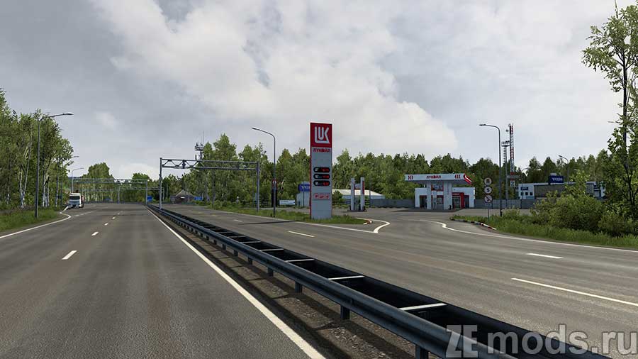 Карта "SibirMap" для Euro Truck Simulator 2 (1.47)