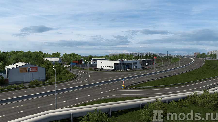 Карта "SibirMap" для Euro Truck Simulator 2
