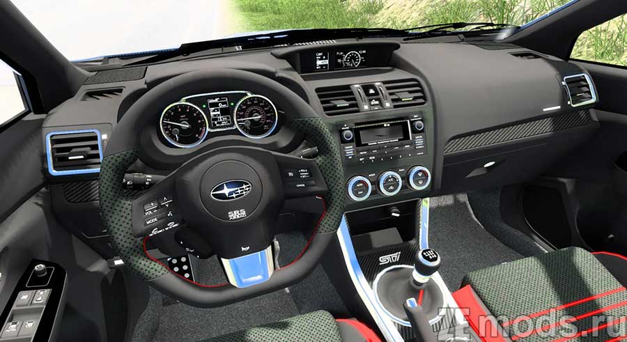 мод Subaru Impreza WRX STI 2017 для Euro Truck Simulator 2