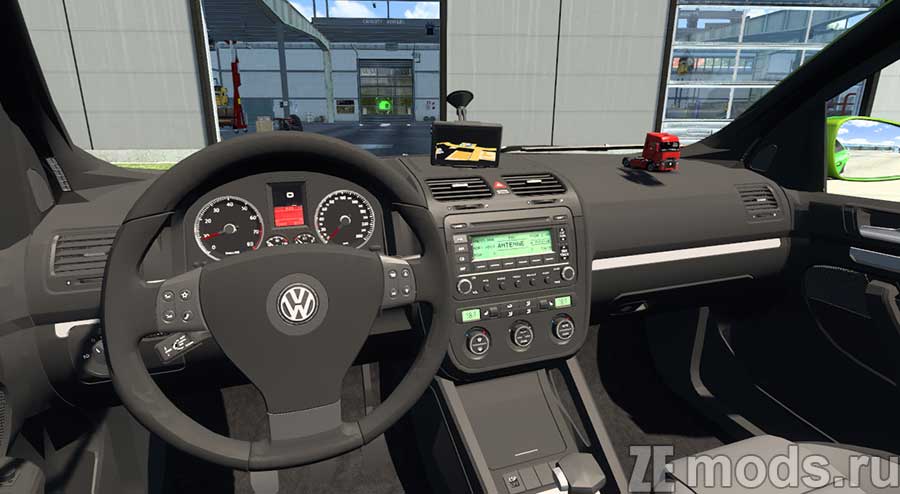 мод Volkswagen Golf Mk5 2004 для Euro Truck Simulator 2