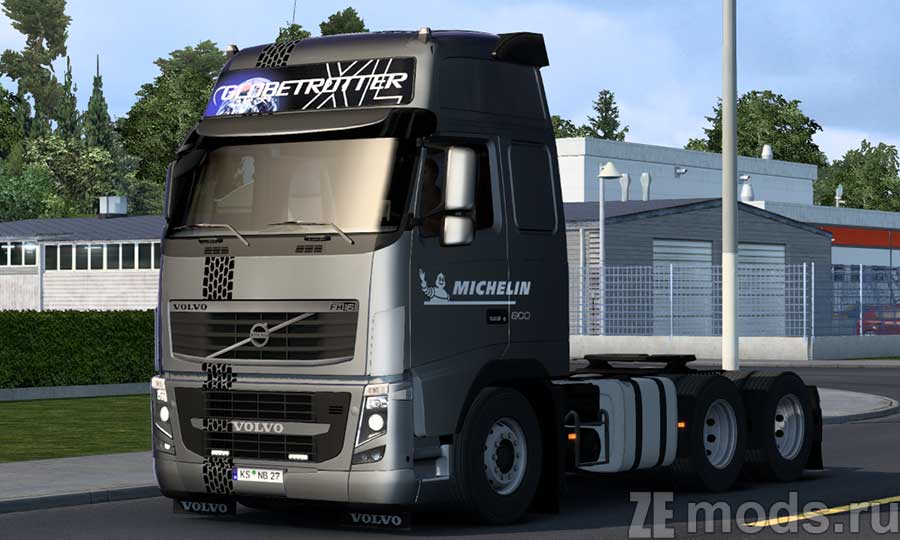 Volvo FH16 2009 Reworked для Euro Truck Simulator 2 (1.48)