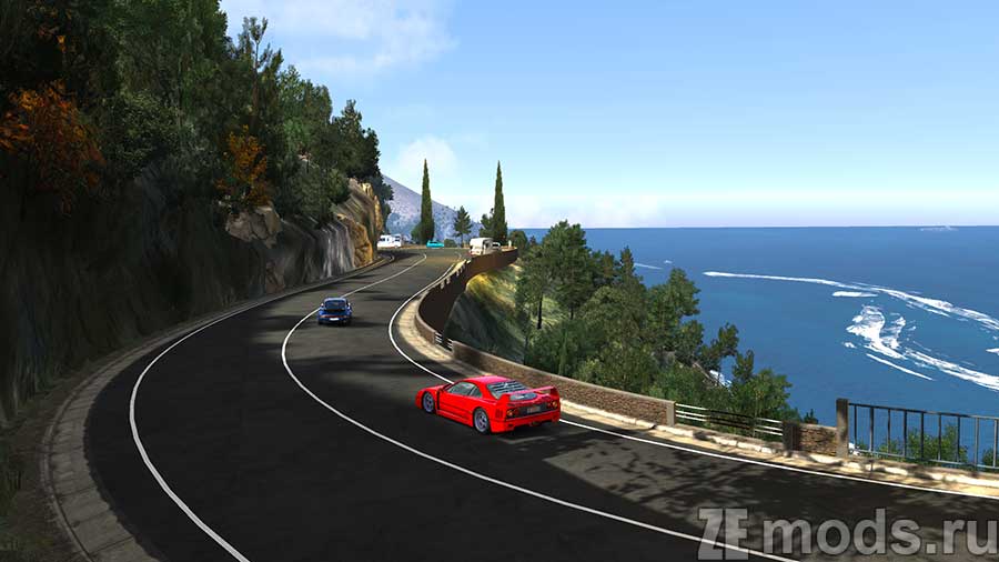 Карта "Amalfi Drive" для Assetto Corsa