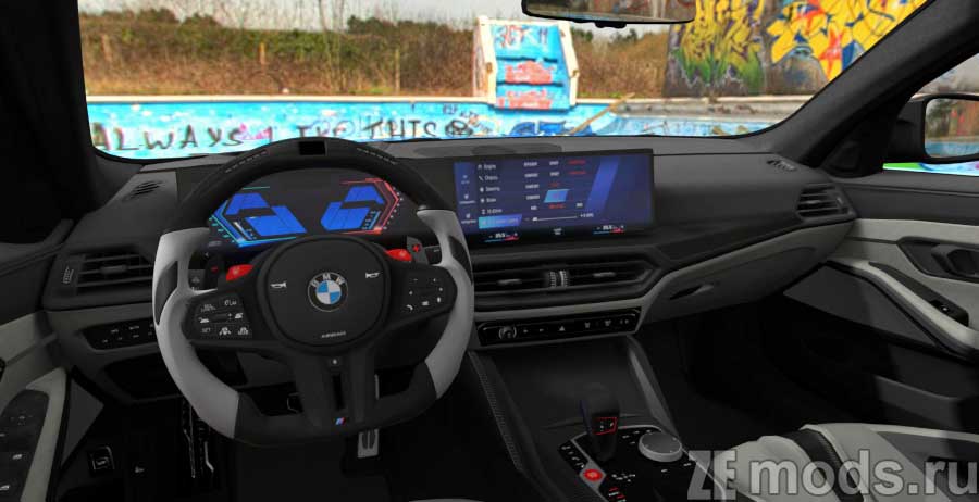мод BMW M3 Competition G81 Tuned для Assetto Corsa
