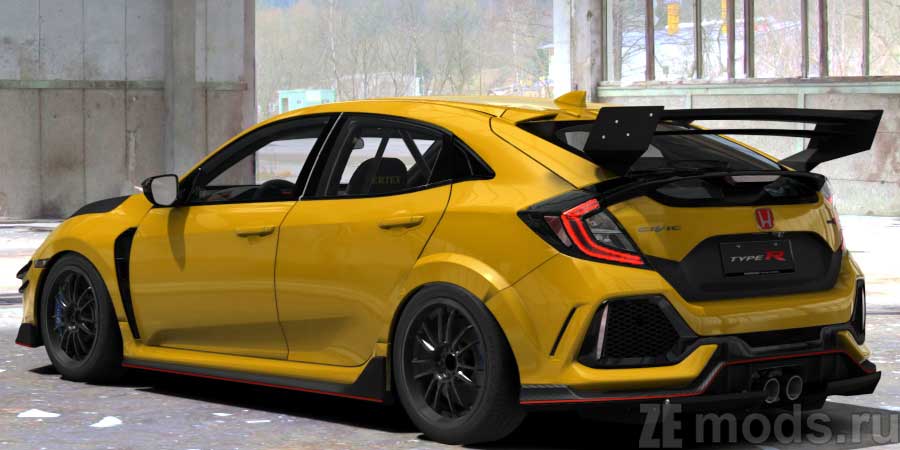 мод Honda Civic Type-R (FK8) Track для Assetto Corsa