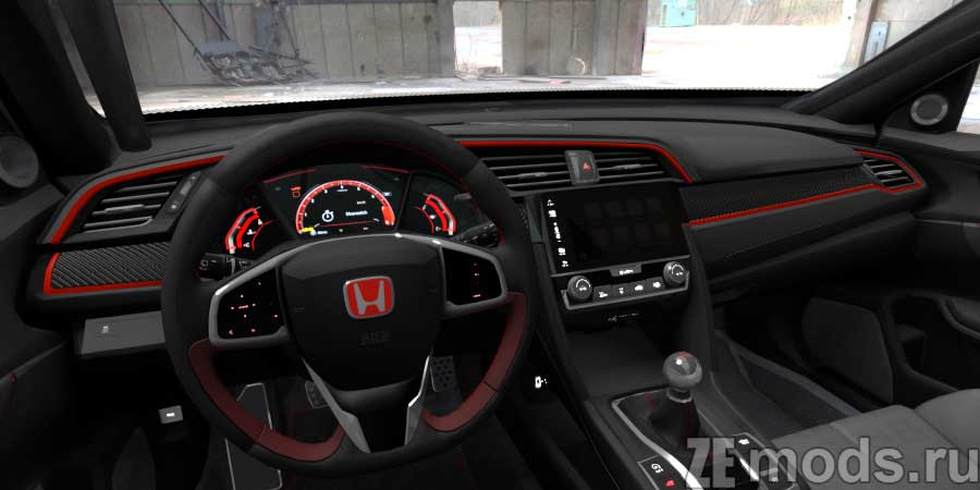 мод Honda Civic Type-R (FK8) Track для Assetto Corsa