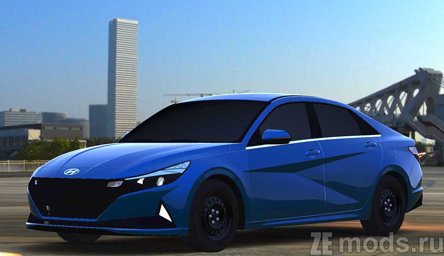 Hyundai Elantra 2021 для Assetto Corsa