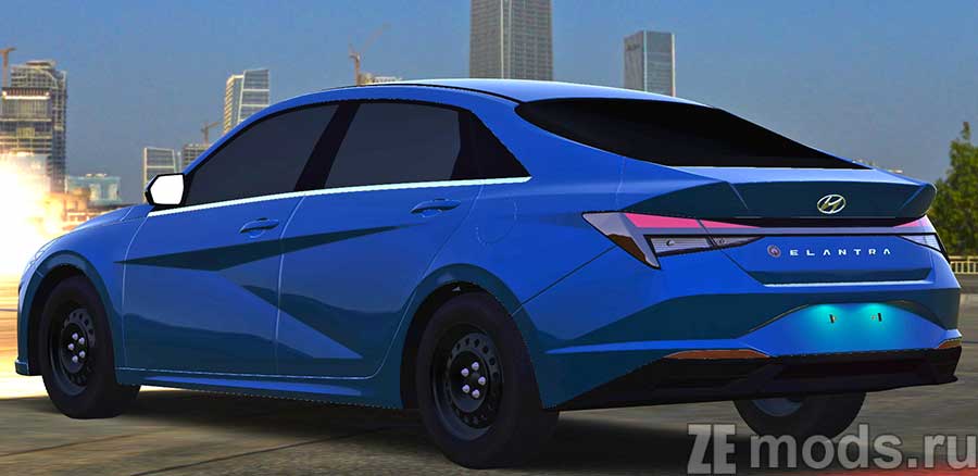 мод Hyundai Elantra 2021 для Assetto Corsa