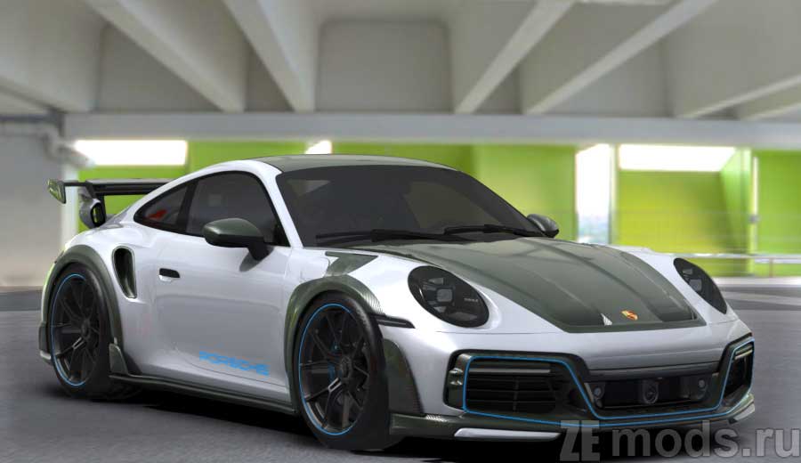 Porsche 911 TECHART GTstreet R 2023 Prvvy Spec для Assetto Corsa