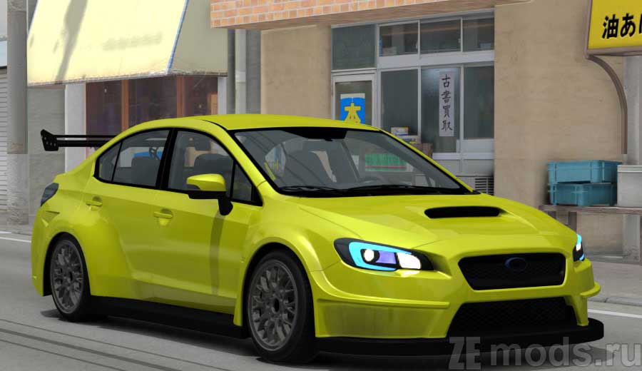 Subaru WRX F88 The Shakalz для Assetto Corsa