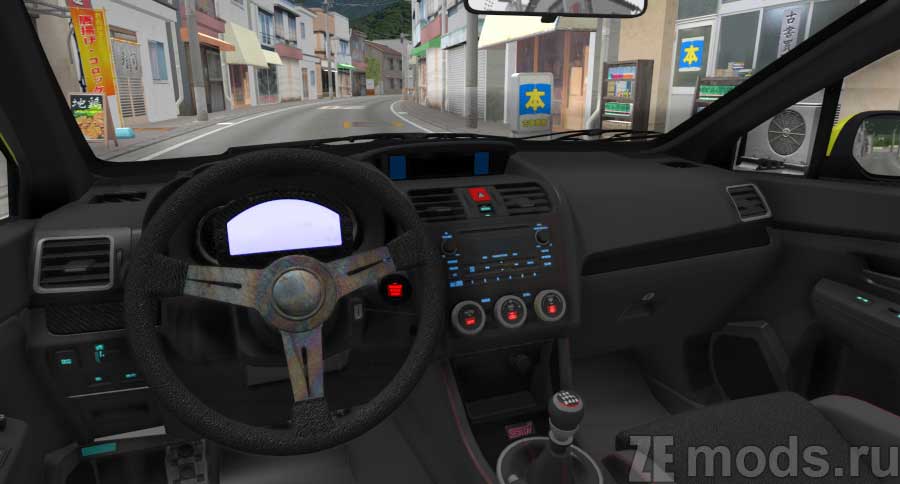 мод Subaru WRX F88 The Shakalz для Assetto Corsa