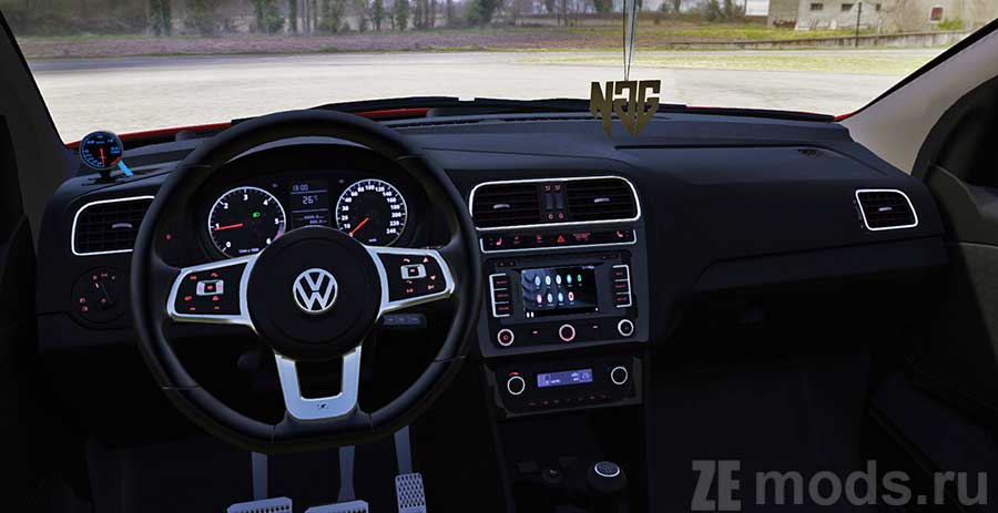 мод Volkswagen Polo 6R 1.6 TDI STAGE 3 для Assetto Corsa