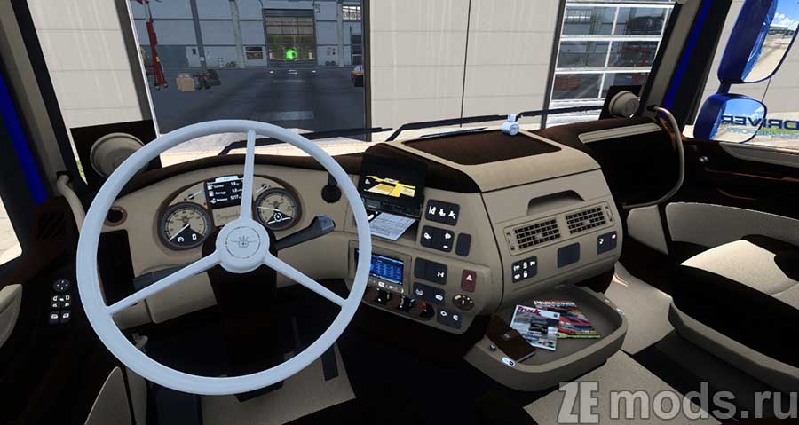 мод DAF XF 116 De Vries + прицеп для Euro Truck Simulator 2