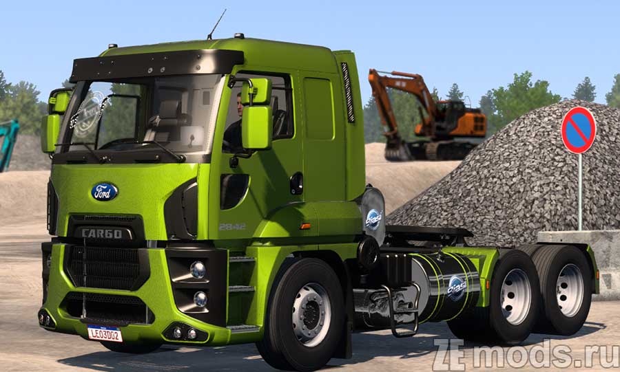 Ford Cargo 2842 для Euro Truck Simulator 2 (1.47)