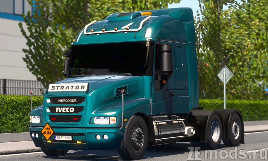 Iveco Strator для Euro Truck Simulator 2 (1.48)