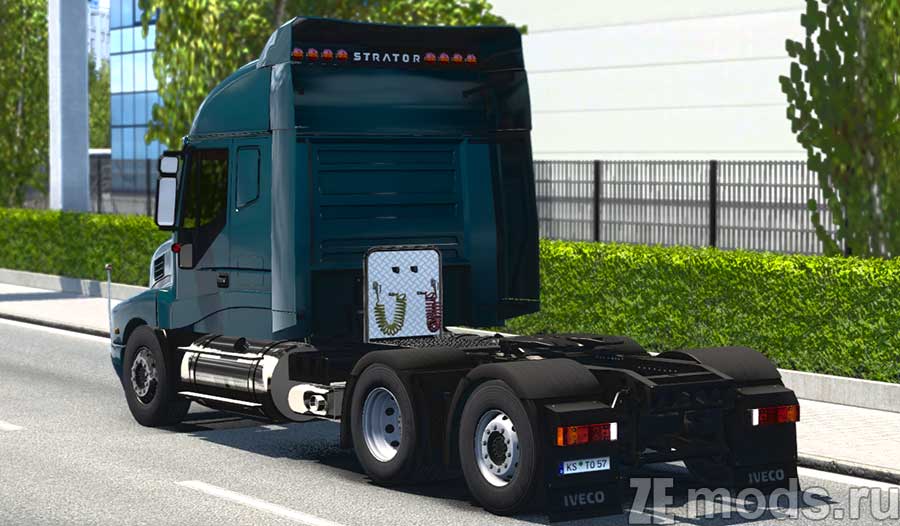 мод Iveco Strator для Euro Truck Simulator 2