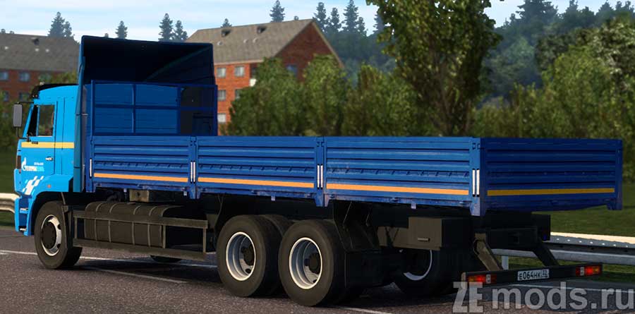 мод КамАЗ 65117 для Euro Truck Simulator 2