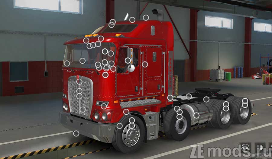 мод Kenworth K200 для Euro Truck Simulator 2