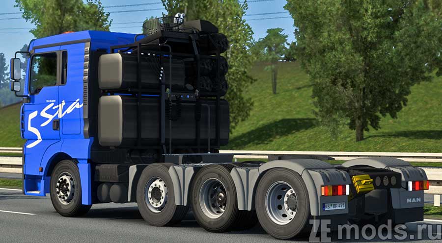 мод MAN TGA для Euro Truck Simulator 2