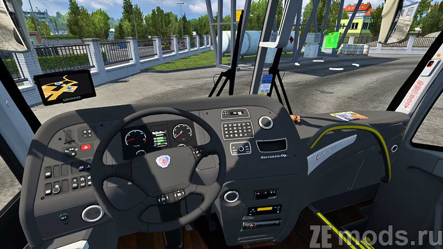 Мод Marcopolo Paradiso New G7 1200 для Euro Truck Simulator 2