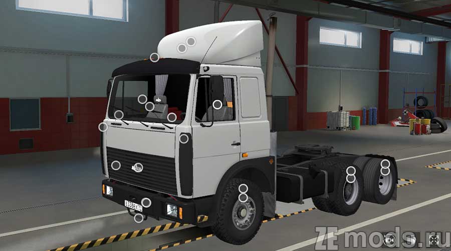 мод МАЗ 54323/64229 для Euro Truck Simulator 2