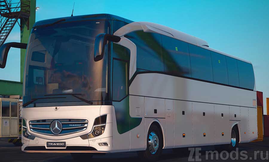 Mercedes-Benz New Travego 16 SHD для Euro Truck Simulator 2 (1.47)