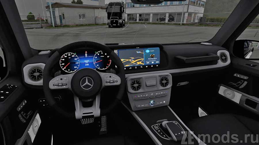 мод Mercedes-Benz W463 G63 AMG 2022 для Euro Truck Simulator 2