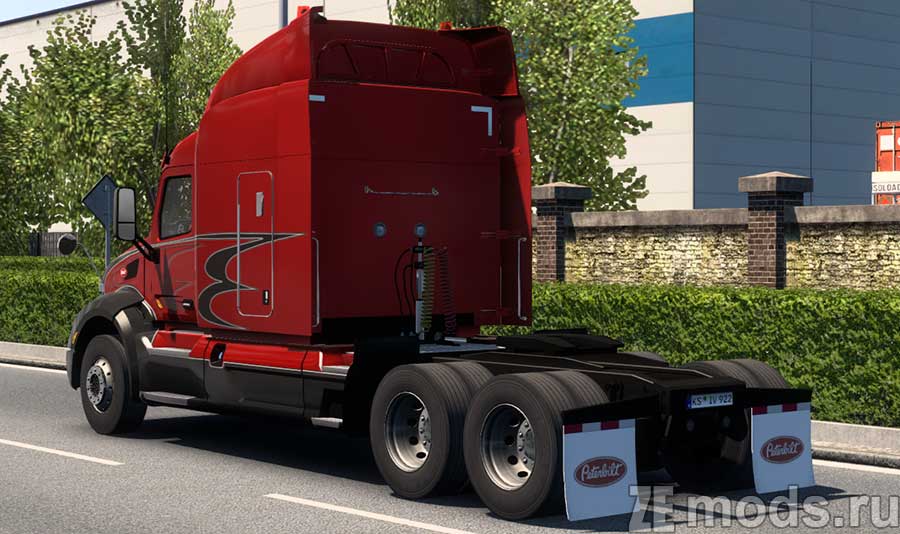 мод Peterbilt 579 для Euro Truck Simulator 2