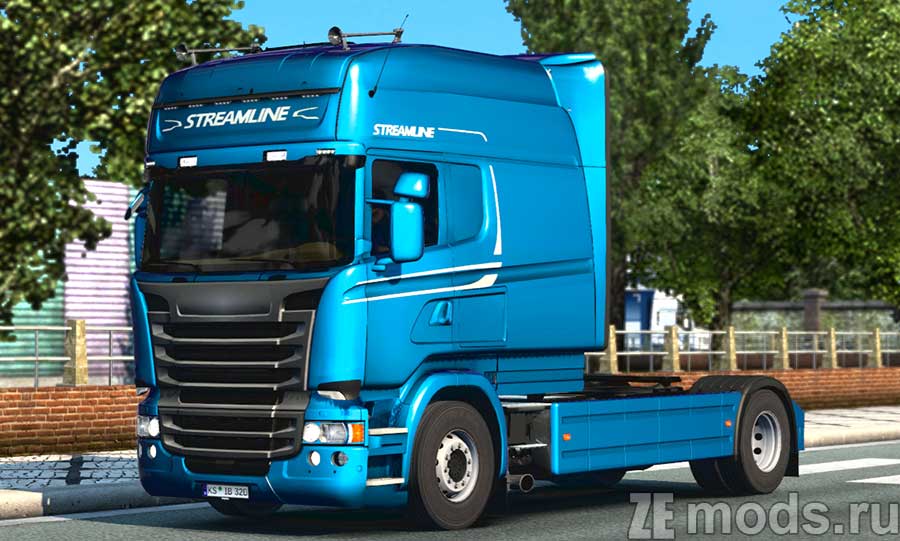Scania R & Streamline Modifications для Euro Truck Simulator 2 (1.47)