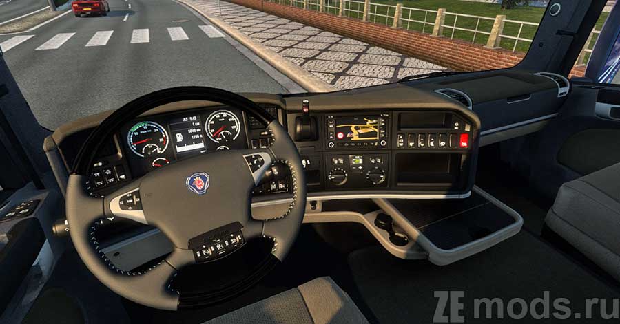 мод Scania R & Streamline Modifications для Euro Truck Simulator 2