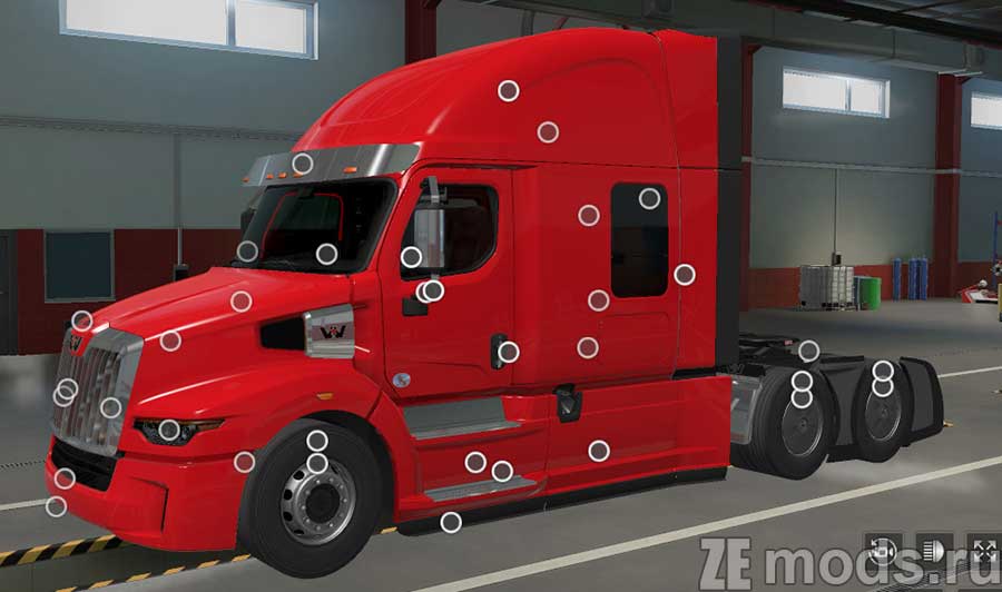 мод Western Star 57x для Euro Truck Simulator 2