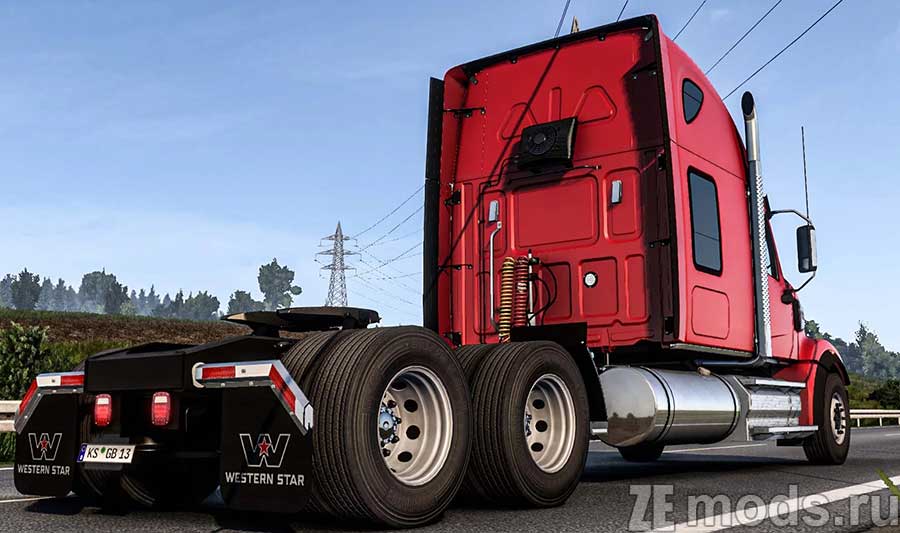 мод Western Star 49x для Euro Truck Simulator 2